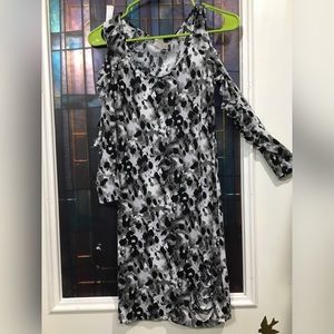 Animal print bodycon dress